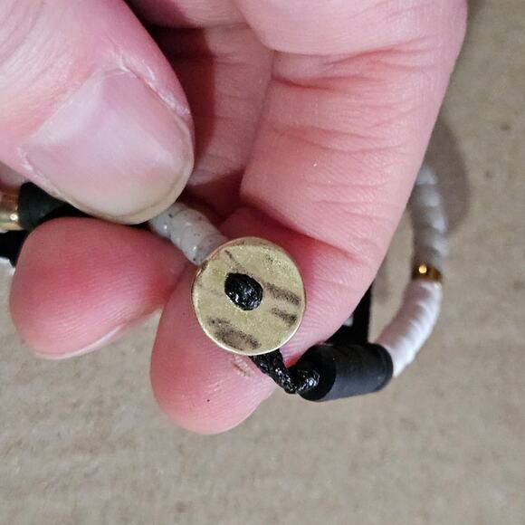 Express Versatile Stylish Boho Style Clay & Stone Bead Bracelet - Picture 5 of 5